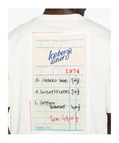 Iceberg T Shirts White In Neutral