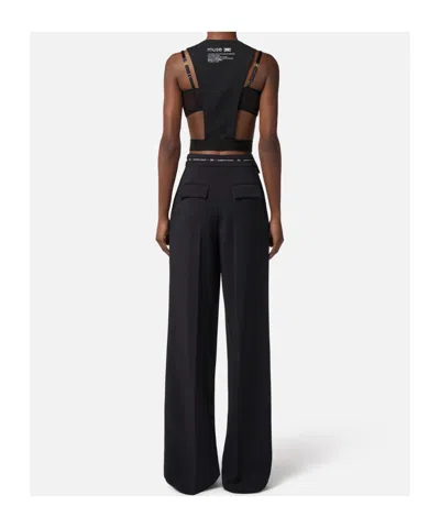 Elisabetta Franchi Button-fastening Waistcoat In Black