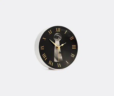 Fornasetti Graphic Eye-motif Clock In Multi