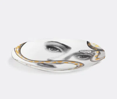 Fornasetti Decorative Objects Gold/black/white Uni In White