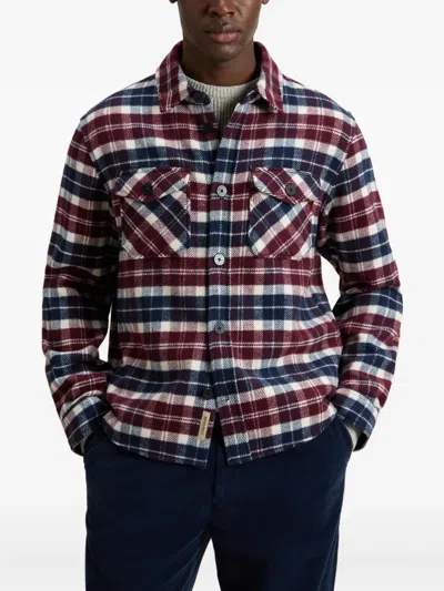 Woolrich Ranger Check Pocket Overshirt In Multi
