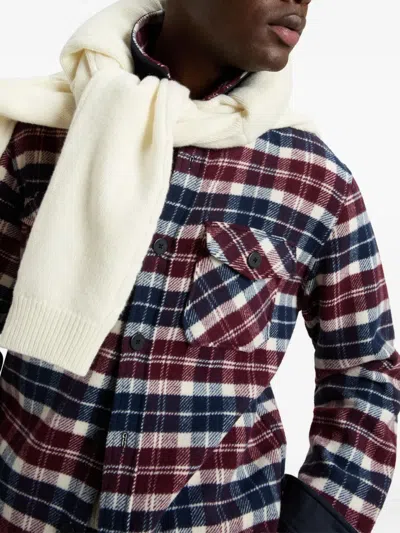 Woolrich Ranger Check Pocket Overshirt In Multi