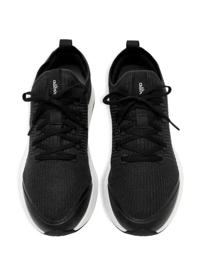 Allbirds Tree Gliders Knitted Sneakers In Black