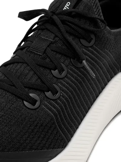 Allbirds Tree Gliders Knitted Sneakers In Black