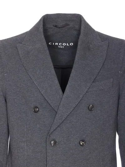 双排扣西装夹克