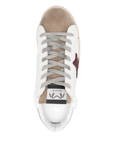 金葱星星绒面皮运动鞋