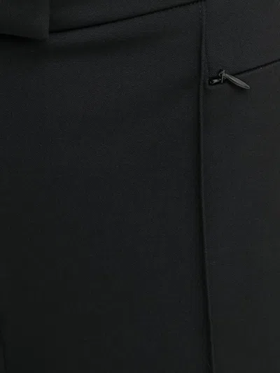 Samsoe & Samsoe Split-hem Trousers In Black