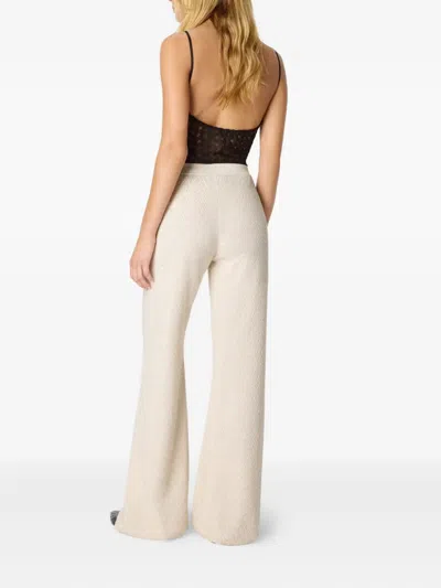 Z字形图案喇叭裤