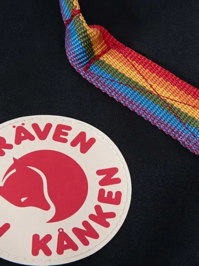 Fjall Raven Kånken Rainbow Backpack In Black