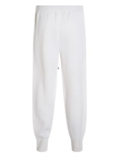Antonelli Firenze White Pants With Drawstring In White