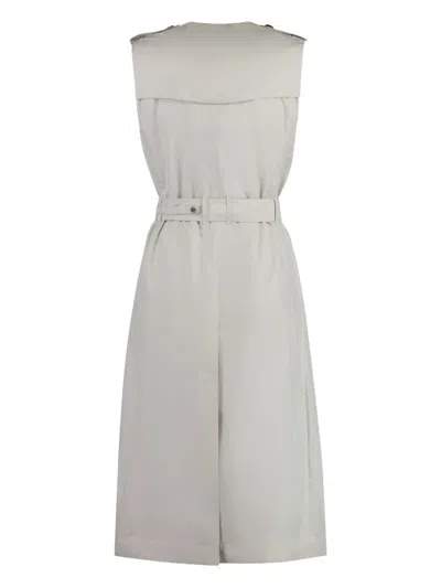 AURELIA 无袖双排扣风衣