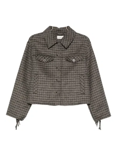 P.a.r.o.s.h P. A.r. O.s. H. Jacket Double Fantasy In Gray