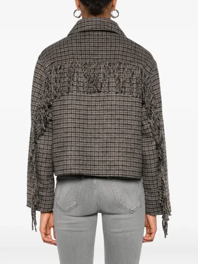 P.a.r.o.s.h P. A.r. O.s. H. Jacket Double Fantasy In Gray