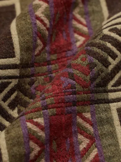 Rrl Checked Padded Shirt Jacket In Multi