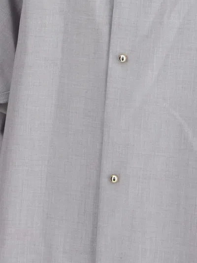 Darkpark Gray Polyester Shirt In Gray