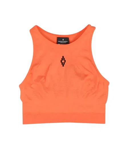 Marcelo Burlon County Of Milan Seamless Tank Top In Orange
