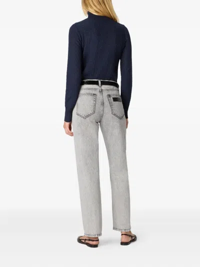 Missoni Chevron-pattern Turtleneck Sweater In Blue