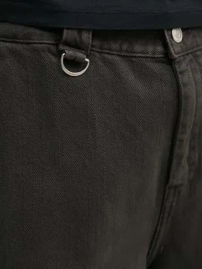 Won Hundred D-ring Cargo Jeans In Black