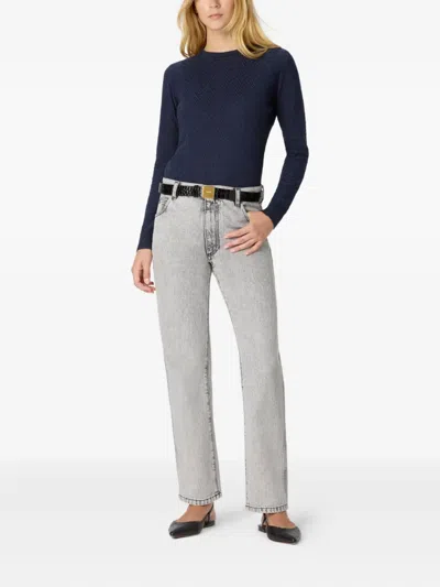 人字纹图案毛衣