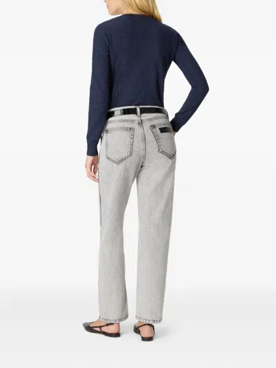 人字纹图案毛衣