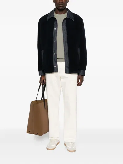 Apc A.p.c. Outerwears In Blue