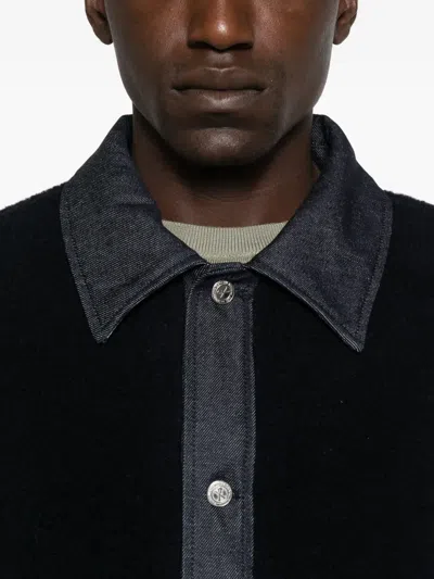 Apc A.p.c. Outerwears In Blue