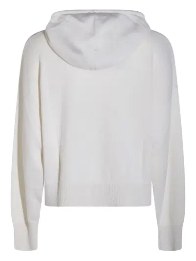 Antonelli White Manlio Wool Sweatshirt In White