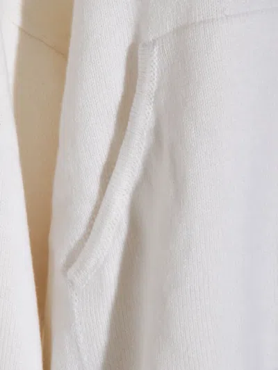 Antonelli White Manlio Wool Sweatshirt In White