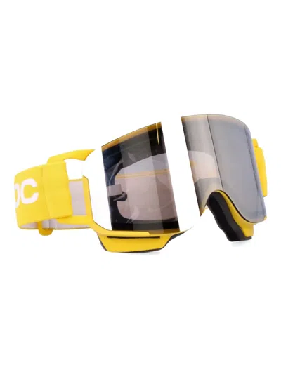 Poc Nexal Mid Clarity Ski Goggles In Yellow