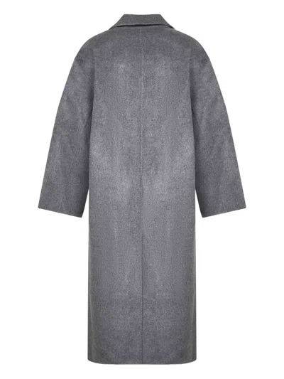 Loulou De Saison 'borneo' Coat In Gray