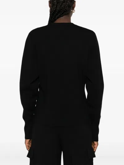 P.a.r.o.s.h Button-front Cardigan In Black