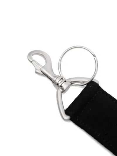 Rick Owens Drkshdw Keychain With Strap In Black