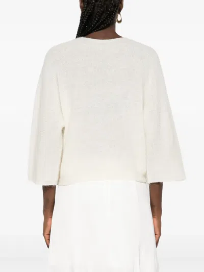 Ba&sh Isaac Button-front Cardigan In Neutral