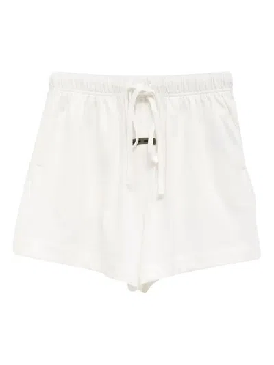 Essentials Drawstrings Shorts In White