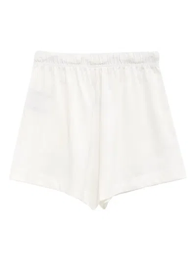 Essentials Drawstrings Shorts In White