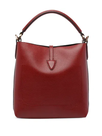 Tod's Small T-buckle Bucket Bag In Red