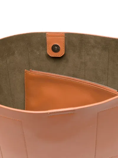 Hogan Hobo Hocket Media Tote Bag In Brown