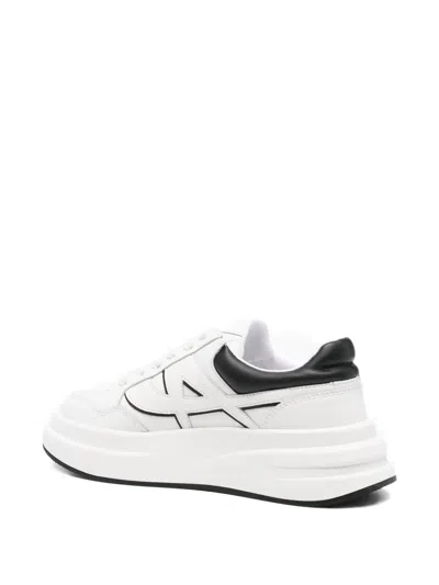 Ash Icone Logo-detail Platform Sneakers In White