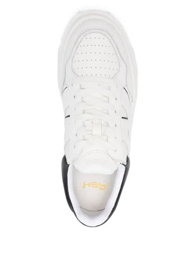 Ash Icone Logo-detail Platform Sneakers In White