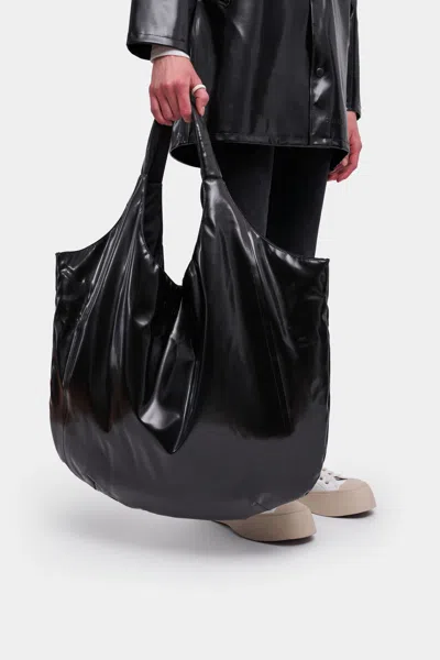 Stutterheim Svea Puffer Bag Opal In Black