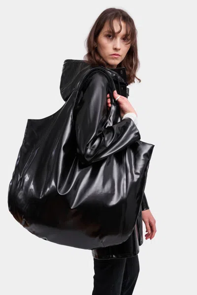 Stutterheim Svea Puffer Bag Opal In Black