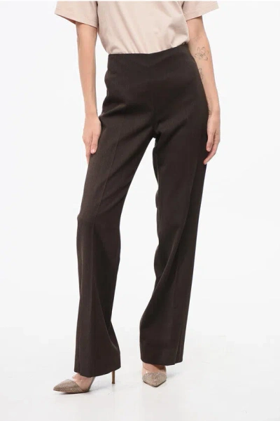 Filippa K Twill Seam Pants With Size Zip In Black