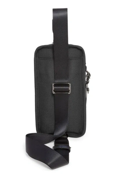 Tumi Alpha Reflective Compact Sling Bag In Black