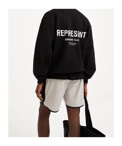 Represent "owners Club Script" Sweatshirt In Black
