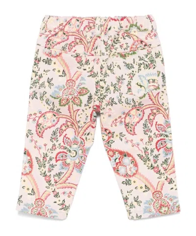 Etro Paisley-print Trousers In Neutral
