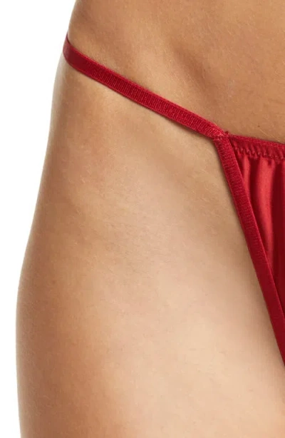 Oh La La Cheri Tempest Underwire Corset & Thong Set In Multi