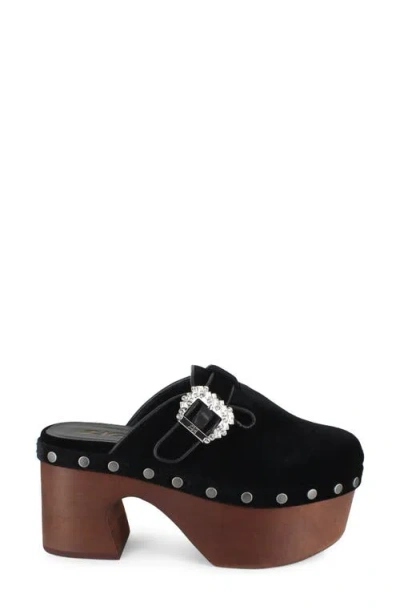 Zigi Macarena Platform Clog In Black