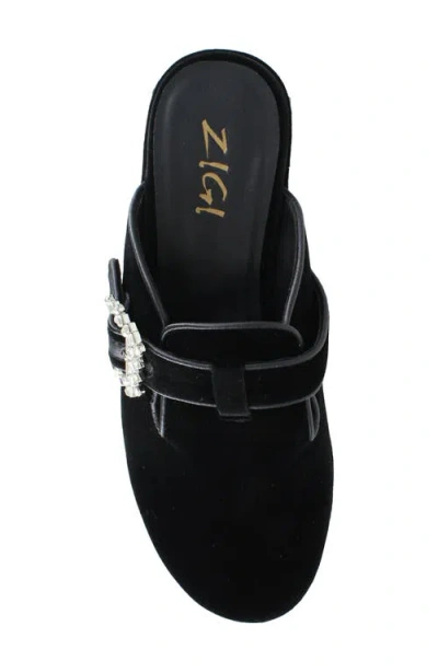 Zigi Macarena Platform Clog In Black