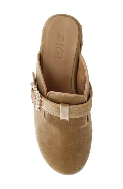 Zigi Macarena Platform Clog In Brown