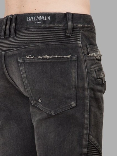Shop Balmain Black Jeans